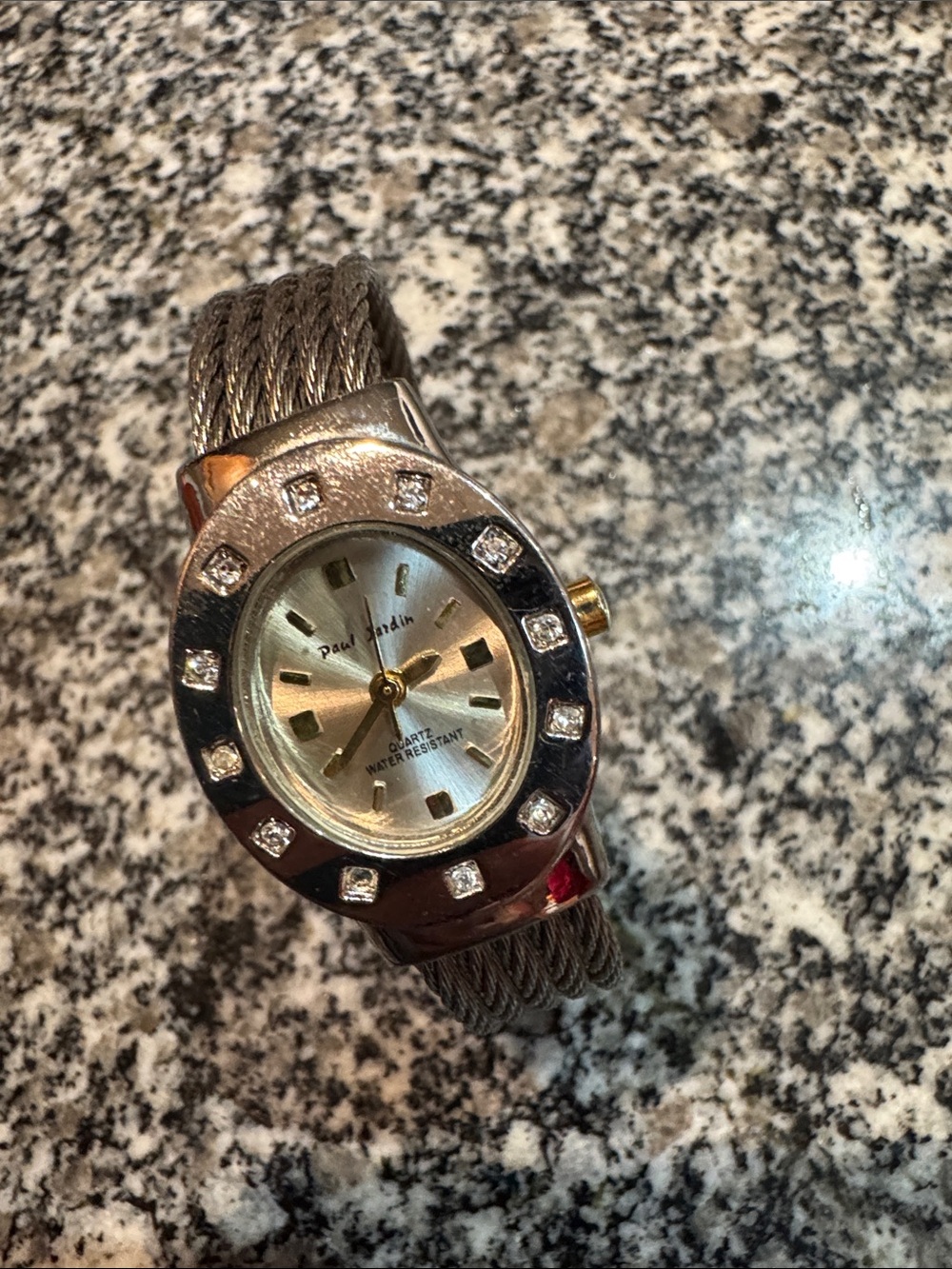 Gold-Tone Women's Cable Bracelet Watch